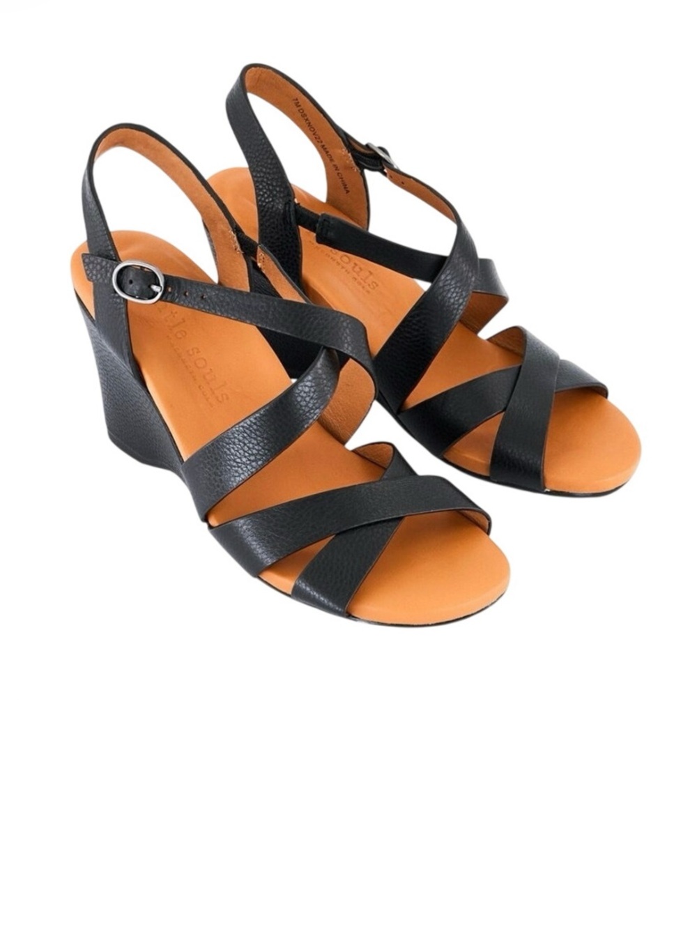 GENTLE SOULS by KENNETH COLE Isla Wedge Heel Sandals Size US Womens 11 / Eur 42
